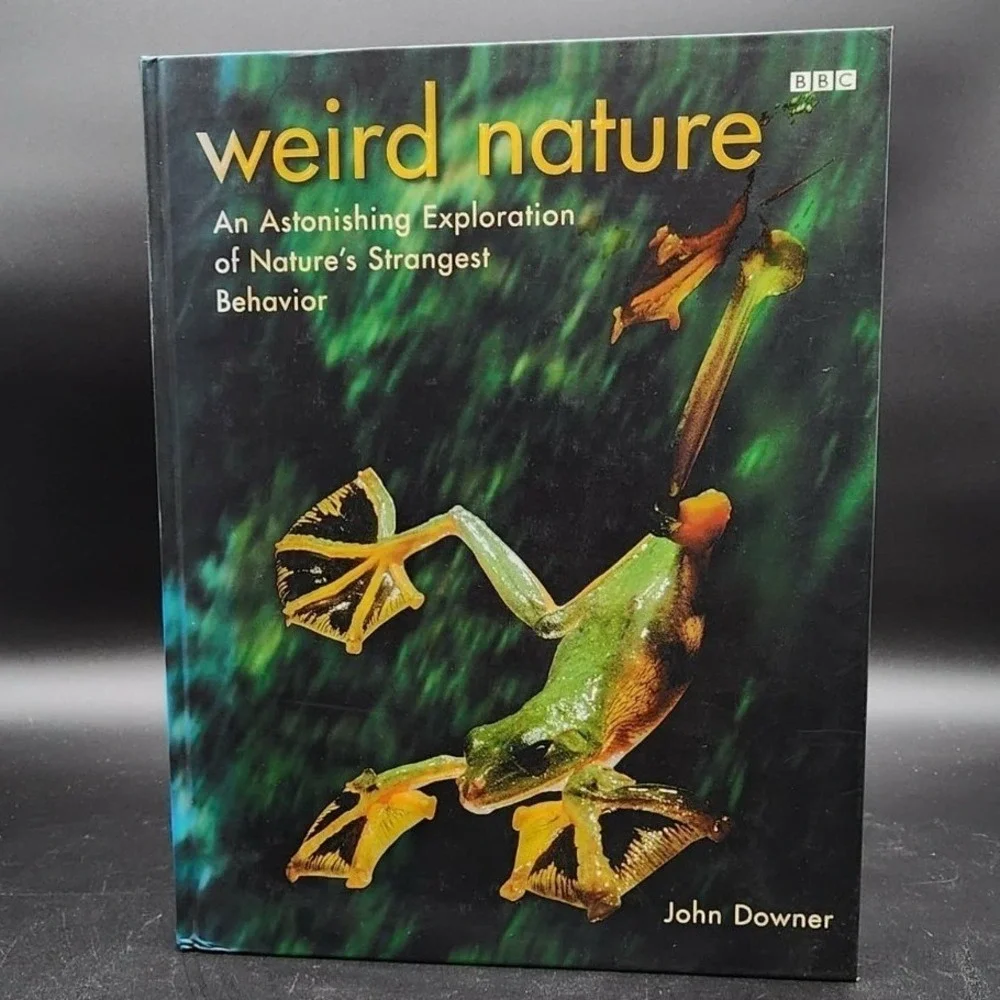 Weird Nature John Downer Hardcover New Old Stock BBC Discovery Channel Science